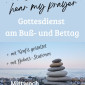 Buß und Bettag 19.11.