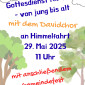 Himmelfahrt 29.05.